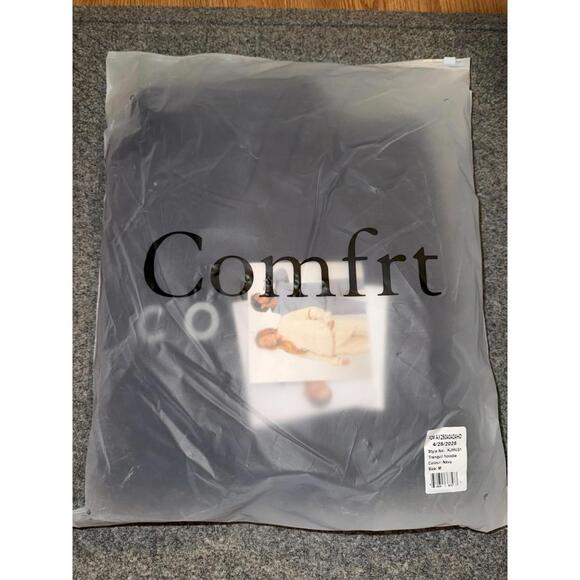 Comfrt Unisex Tranquil Hoodie Navy Blue Sold Out Size M Anxiety - Picture 2 of 4